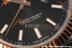 Rolex - Datejust 126331 41mm 904L Gain Weight Jub Flt RG/SS Blk/Stk ARF SH3235