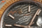 Rolex - Datejust 126331 41mm 904L Gain Weight Oys Flt RG/SS Grey/Stk ARF SH3235 | 롤렉스 - 데이트저스트 126331 41mm 904L 게인 웨이트 주브 플랫 레드/스틸 블랙/스틸 ARF SH3235