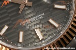 Rolex - Datejust 126331 41mm 904L Gain Weight Oys Flt RG/SS Grey/Stk ARF SH3235 | 롤렉스 - 데이트저스트 126331 41mm 904L 게인 웨이트 주브 플랫 레드/스틸 블랙/스틸 ARF SH3235