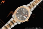 Rolex - Datejust 126331 41mm 904L Gain Weight Oys Flt RG/SS Grey/Stk ARF SH3235 | 롤렉스 - 데이트저스트 126331 41mm 904L 게인 웨이트 주브 플랫 레드/스틸 블랙/스틸 ARF SH3235