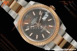 Rolex - Datejust 126331 41mm 904L Gain Weight Oys Flt RG/SS Grey/Stk ARF SH3235 | 롤렉스 - 데이트저스트 126331 41mm 904L 게인 웨이트 주브 플랫 레드/스틸 블랙/스틸 ARF SH3235