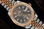 Rolex - Datejust 126331 41mm 904L Gain Weight Jub Flt RG/SS Grey/Stk ARF SH3235