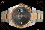 Rolex - Datejust 126331 41mm Wimbledon 904L Gain Weight Oys Flt RG/SS Grey/Rmn ARF SH3235