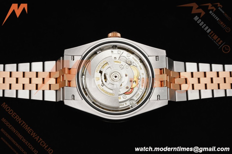 Rolex - Datejust 126331 41mm 904L Gain Weight Jub Flt RG/SS Brn/Dia ARF SH3235