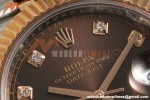 Rolex - Datejust 126331 41mm 904L Gain Weight Jub Flt RG/SS Brn/Dia ARF SH3235
