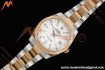 Rolex - Datejust 126331 41mm 904L Gain Weight Oys Flt RG/SS Wht/Stk ARF SH3235 | 롤렉스 - 데이트저스트 126331 41mm 904L 게인 웨이트 오이스터 퍼페츄얼 RG/SS 화이트/스틸 ARF SH3235