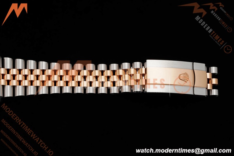 Rolex - Datejust 126331 41mm 904L Gain Weight Jub Flt RG/SS Wht/Stk ARF SH3235