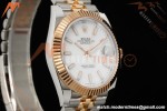 Rolex - Datejust 126331 41mm 904L Gain Weight Jub Flt RG/SS Wht/Stk ARF SH3235