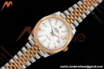 Rolex - Datejust 126331 41mm 904L Gain Weight Jub Flt RG/SS Wht/Stk ARF SH3235