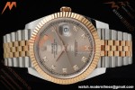 Rolex - Datejust 126331 41mm 904L Gain Weight Jub Flt RG/SS Champ/Dia ARF SH3235 | 롤렉스 - 데이트저스트 126331 41mm 904L 게인 웨이트 주브 플랫 RG/SS 챔프/다이아 ARF SH3235