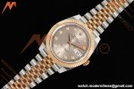 Rolex - Datejust 126331 41mm 904L Gain Weight Jub Flt RG/SS Champ/Dia ARF SH3235 | 롤렉스 - 데이트저스트 126331 41mm 904L 게인 웨이트 주브 플랫 RG/SS 챔프/다이아 ARF SH3235