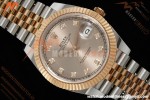 Rolex - Datejust 126331 41mm 904L Gain Weight Jub Flt RG/SS Champ/Dia ARF SH3235 | 롤렉스 - 데이트저스트 126331 41mm 904L 게인 웨이트 주브 플랫 RG/SS 챔프/다이아 ARF SH3235