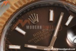 Rolex - Datejust 126331 41mm 904L Gain Weight Oys Flt RG/SS Brn/Stk ARF SH3235