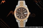 Rolex - Datejust 126331 41mm 904L Gain Weight Jub Flt RG/SS Brn/Stk ARF SH3235