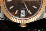 Rolex - Datejust 126331 41mm 904L Gain Weight Jub Flt RG/SS Brn/Stk ARF SH3235