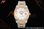 Rolex - Datejust 126331 41mm 904L Gain Weight Oys Flt RG/SS W-Mop/Dia ARF SH3235