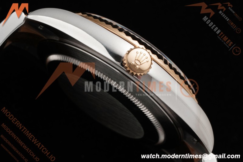 Rolex - Datejust 126331 41mm 904L Gain Weight Oys Flt RG/SS W-Mop/Dia ARF SH3235