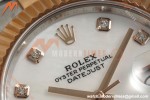 Rolex - Datejust 126331 41mm 904L Gain Weight Oys Flt RG/SS W-Mop/Dia ARF SH3235