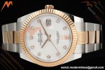 Rolex - Datejust 126331 41mm 904L Gain Weight Oys Flt RG/SS W-Mop/Dia ARF SH3235