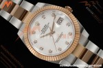 Rolex - Datejust 126331 41mm 904L Gain Weight Oys Flt RG/SS W-Mop/Dia ARF SH3235