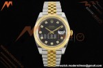 Rolex - Datejust 126333 41mm 904L Gain Weight Jub Flt YG/SS Blk/Dia ARF SH3235