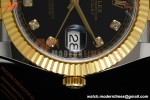 Rolex - Datejust 126333 41mm 904L Gain Weight Jub Flt YG/SS Blk/Dia ARF SH3235