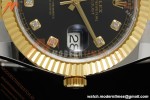 Rolex - Datejust 126333 41mm 904L Gain Weight Oys Flt YG/SS Blk/Dia ARF SH3235