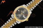 Rolex - Datejust 126333 41mm Wimbledon 904L Gain Weight Jub Flt YG/SS Grey/Rmn ARF SH3235 | 롤렉스 - 데이트저스트 126333 41mm 윔블던 904L 게인 웨이트 주브 플랫 YG/SS 그레이/Rmn ARF SH3235
