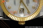 Rolex - Datejust 126333 41mm 904L Gain Weight Oys Flt YG/SS W-Mop/Dia ARF SH3235