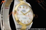 Rolex - Datejust 126333 41mm 904L Gain Weight Oys Flt YG/SS W-Mop/Dia ARF SH3235