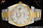Rolex - Datejust 126333 41mm 904L Gain Weight Oys Flt YG/SS W-Mop/Dia ARF SH3235