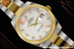 Rolex - Datejust 126333 41mm 904L Gain Weight Oys Flt YG/SS W-Mop/Dia ARF SH3235