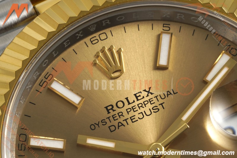 Rolex - Datejust 126333 41mm 904L Gain Weight Jub Flt YG/SS Gold/Stk ARF SH3235 | 롤렉스 - 데이트저스트 126333 41mm 904L 게인 웨이트 주브 플랫 YG/SS 골드/스틸 ARF SH3235