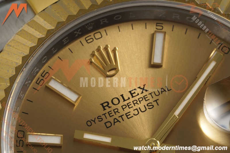 Rolex - Datejust 126333 41mm 904L Gain Weight Oys Flt YG/SS Gold/Stk ARF SH3235