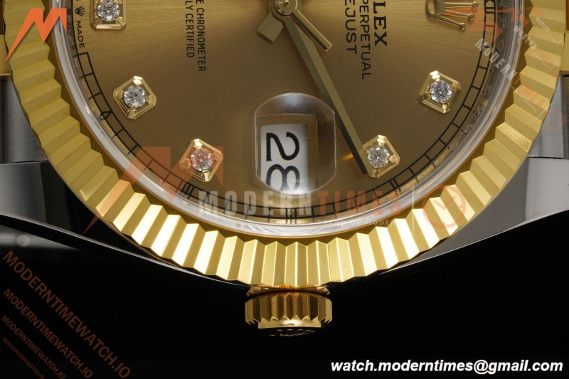 Rolex - Datejust 126333 41mm 904L Gain Weight Jub Flt YG/SS Gold/Dia ARF SH3235
