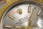 Rolex - Datejust 126333 41mm 904L Gain Weight Oys Flt YG/SS Silv/Stk ARF SH3235