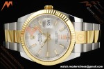 Rolex - Datejust 126333 41mm 904L Gain Weight Oys Flt YG/SS Silv/Stk ARF SH3235