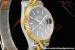 Rolex - Datejust 126333 41mm 904L Gain Weight Jub Flt YG/SS Blk/Stk ARF SH3235 | 롤렉스 - 데이트저스트 126333 41mm 904L 게인 웨이트 주브 플랫 YG/SS 실버/스틸 ARF SH3235