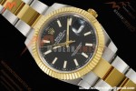 Rolex - Datejust 126333 41mm 904L Gain Weight Oys Flt YG/SS Blk/Stk ARF SH3235