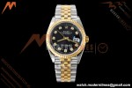 Rolex - Datejust 126233 36mm Jub Flt 904L YG/SS Blk/Dia VSF VS3235 | 롤렉스 - 데이트저스트 126233 36mm 주브 플랫 904L YG/SS 블랙/다이아 VSF VS3235