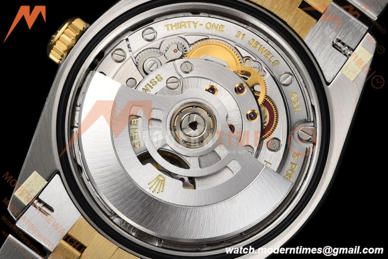 Rolex - Datejust 126233 36mm Jub Flt 904L YG/SS Blk/Dia VSF VS3235 | 롤렉스 - 데이트저스트 126233 36mm 주브 플랫 904L YG/SS 블랙/다이아 VSF VS3235