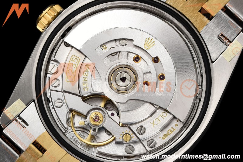 Rolex - Datejust 126233 36mm Jub Flt 904L YG/SS Blk/Dia VSF VS3235 | 롤렉스 - 데이트저스트 126233 36mm 주브 플랫 904L YG/SS 블랙/다이아 VSF VS3235