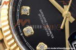 Rolex - Datejust 126233 36mm Jub Flt 904L YG/SS Blk/Dia VSF VS3235 | 롤렉스 - 데이트저스트 126233 36mm 주브 플랫 904L YG/SS 블랙/다이아 VSF VS3235