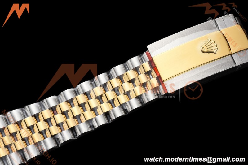 Rolex - Datejust 126233 36mm Jub Flt 904L YG/SS Blk/Dia VSF VS3235 | 롤렉스 - 데이트저스트 126233 36mm 주브 플랫 904L YG/SS 블랙/다이아 VSF VS3235