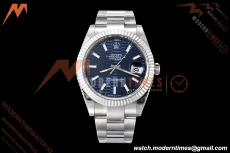 Rolex - Datejust 126334 41mm Oys Flt 904L SS/SS F-Blu/Stk VSF VS3235