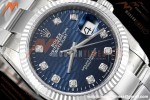 Rolex - Datejust 126234 36mm Oys Flt 904L SS/SS Blu/Dia VSF VS3235