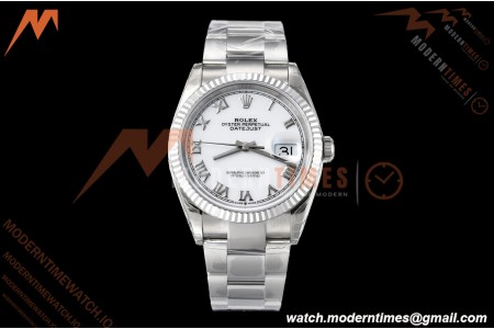 Rolex - Datejust 126234 36mm Oys Flt 904L SS/SS Wht/Rmn VSF VS3235