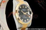 Rolex - Datejust 126233 36mm Oys Flt 904L YG/SS Blk/Dia ARF SH3235