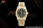 Rolex - Datejust 126233 36mm Jub Flt 904L YG/SS Blk/Dia ARF SH3235