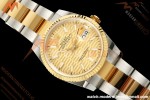 Rolex - Datejust 126233 36mm Oys Flt 904L YG/SS G-Wave/Stk ARF SH3235